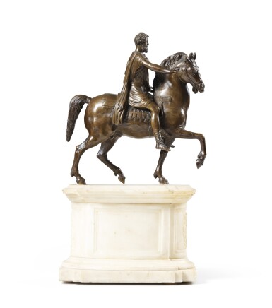 View full screen - View 1 of Lot 172. Marcus Aurelius on horseback.
