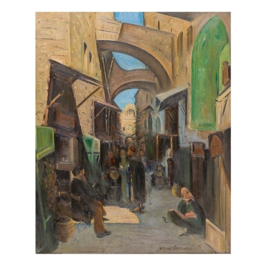 View full screen - View 1 of Lot 11. LUDWIG BLUM | THE OLD CITY, JERUSALEM.