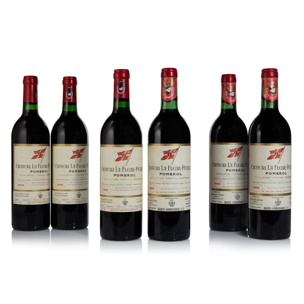 View full screen - View 1 of Lot 48. Château La Fleur Pétrus 1986 (8 BT).