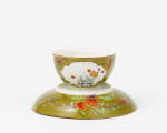 A Meissen Teabowl and Saucer, Circa 1730