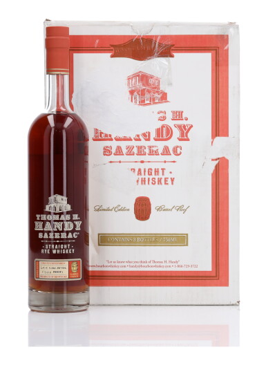 View full screen - View 1 of Lot 199. Thomas H. Handy Rye 2018 Release 128.8 Proof 2012 (3 Bottles 75cl).