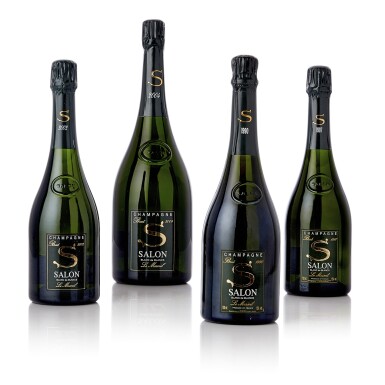 View full screen - View 1 of Lot 9659. Salon Le Mesnil, Blanc de Blancs 1990 (3 BT).