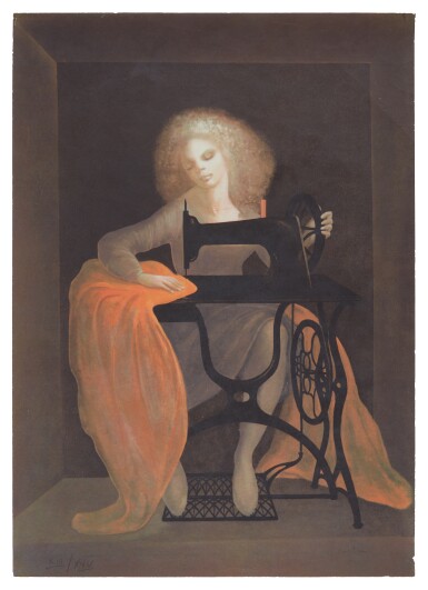 View full screen - View 1 of Lot 33. La Machine a Coudre.