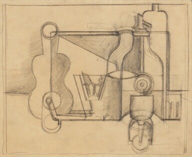 View full screen - View 1 of Lot 333. Nature morte au siphon.