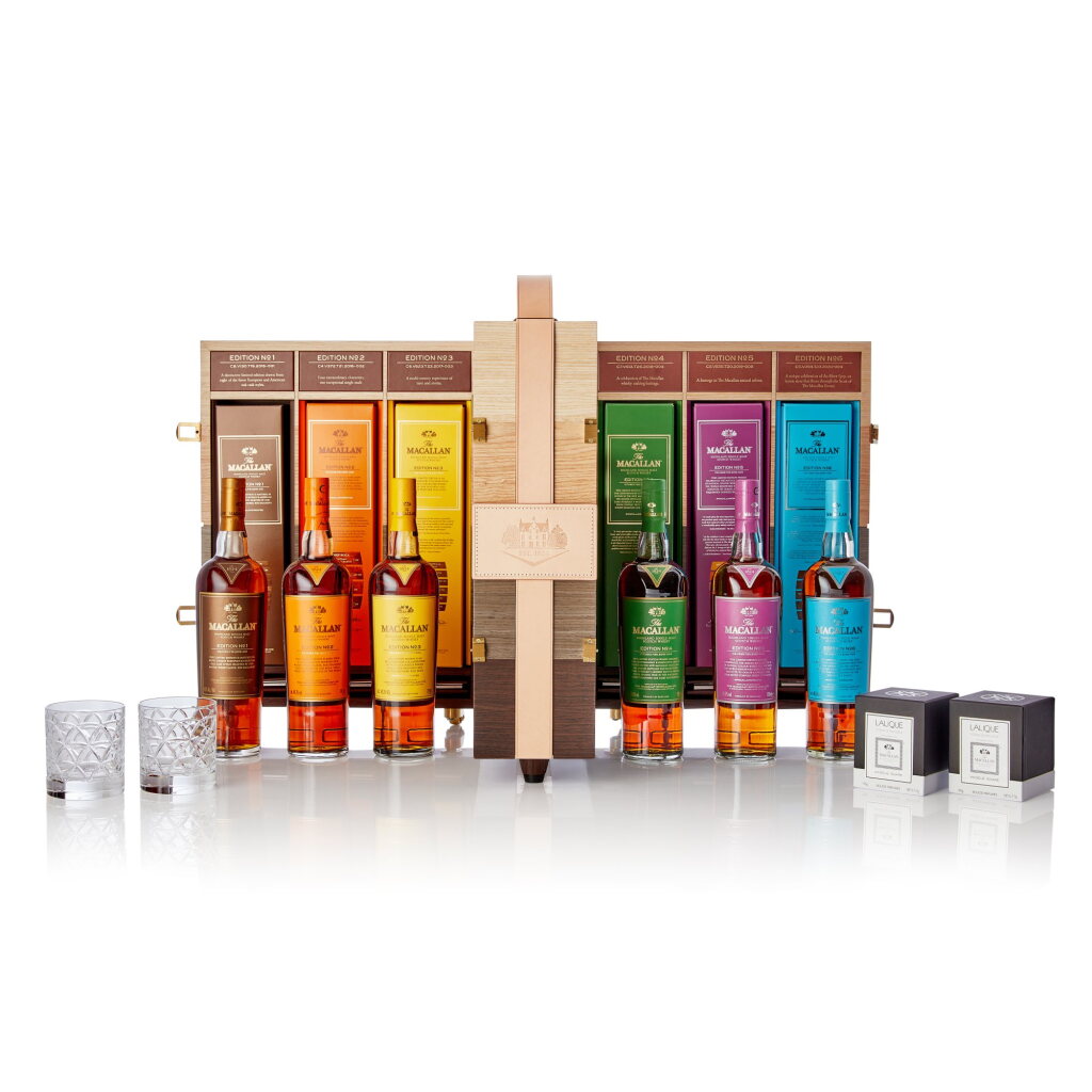 View full screen - View 1 of Lot 1101. The Macallan Edition No. 1 - 6 NV (6 BT70).