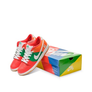 View full screen - View 1 of Lot 30. Nike SB Dunk Low Pro QS ‘7-Eleven’ Sample | Size 9.