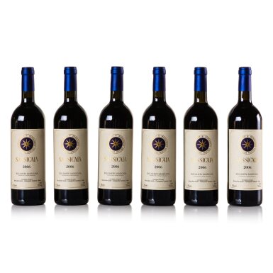 View full screen - View 1 of Lot 660. Sassicaia 2006 (6 BT).