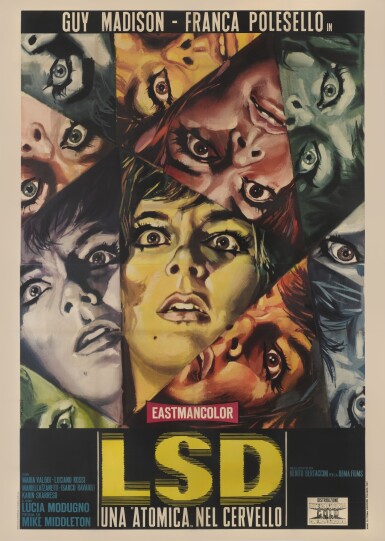 View full screen - View 1 of Lot 23. LSD Una Atomica nel Cervello/LSD Flesh of Devil (1967).