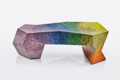 View full screen - View 1 of Lot 131. Prototype "Mosaïque" Low Table.