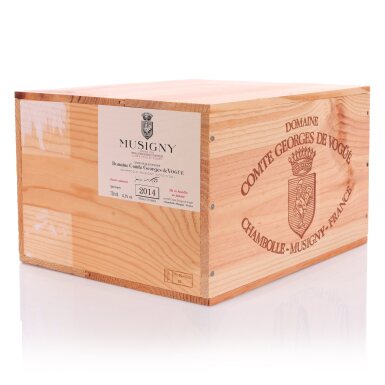 View full screen - View 1 of Lot 431. Musigny, Cuvée Vieilles Vignes 2014 Comte Georges de Vogüé (6 BT).