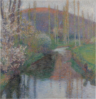 View full screen - View 1 of Lot 307. La courbe du Vert en aval de Labastide du Vert.