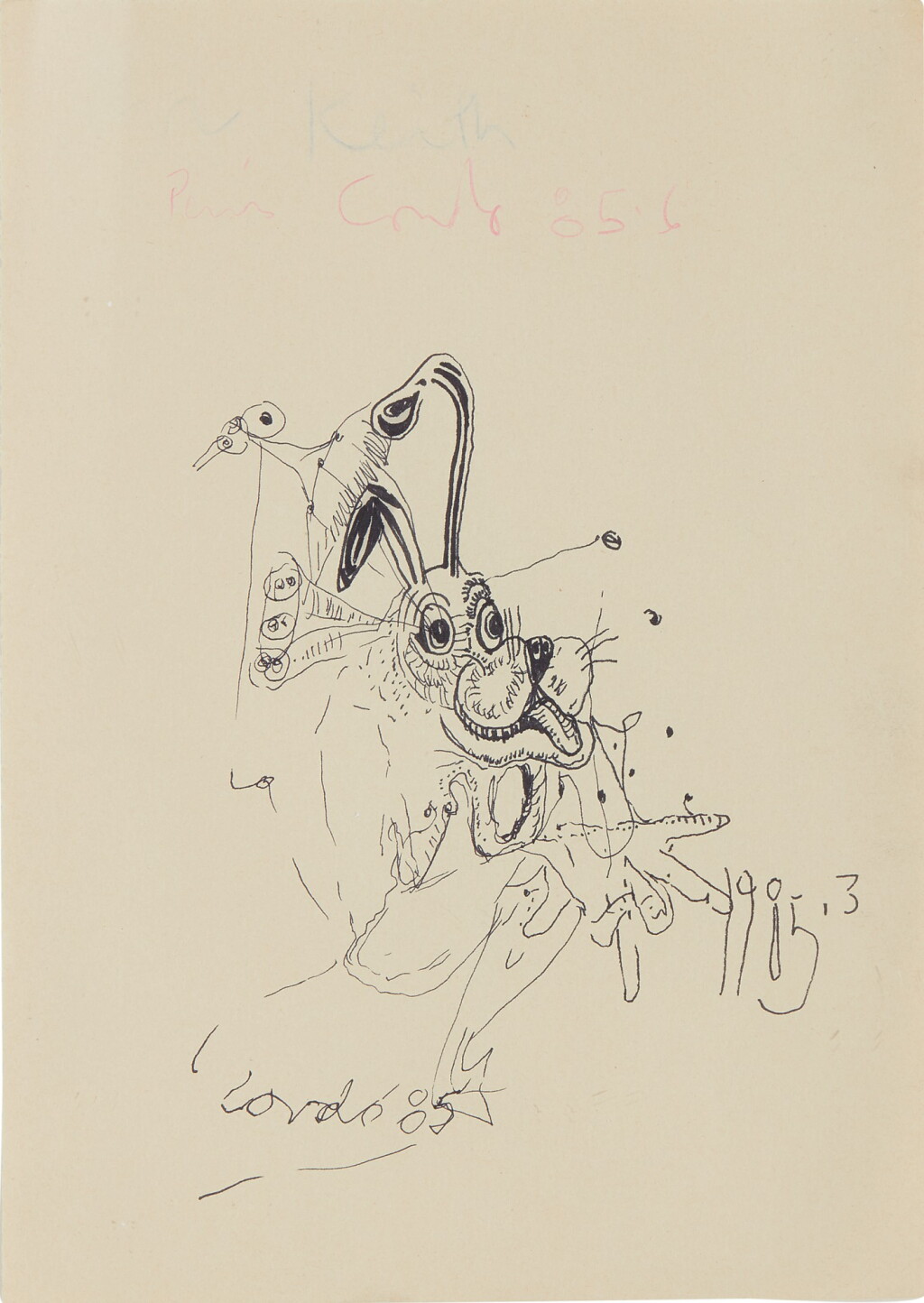View full screen - View 1 of Lot 1122. GEORGE CONDO | UNTITLED.