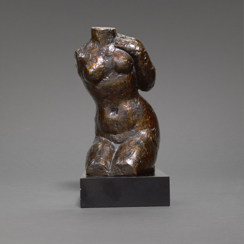 View full screen - View 1 of Lot 364. SEATED TORSO (STUDY FOR HAM HILL TORSO 2).