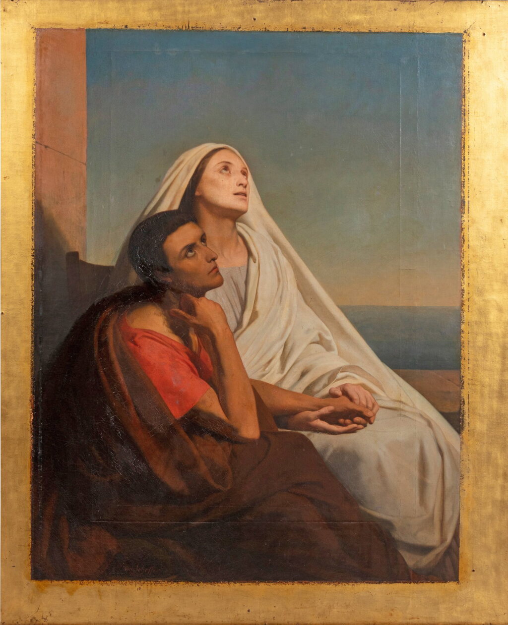 View full screen - View 1 of Lot 52. Saints Augustine and Monica.
