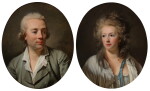 Portraits of the Baron and Baronne de Nully