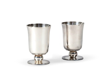View full screen - View 1 of Lot 295. Two tumblers, circa 1955.
