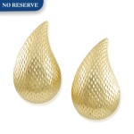 TIFFANY & CO. | PAIR OF GOLD EARCLIPS