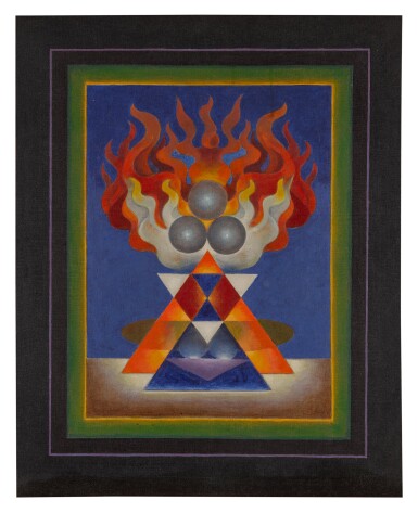 View full screen - View 1 of Lot 46. Untitled (Fire).