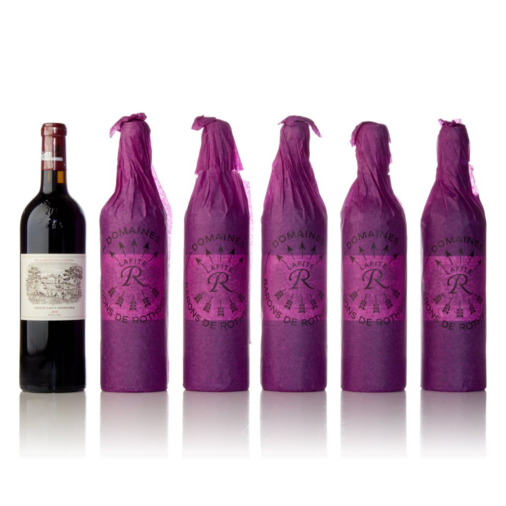 View full screen - View 1 of Lot 5. Château Lafite 2010 (6 BT).