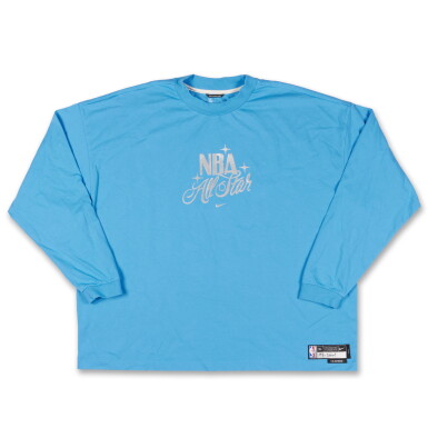 View full screen - View 1 of Lot 86. Kevin Durant 2026 'NBA All-Star Game' Worn Warmup Top.