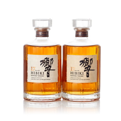 View full screen - View 1 of Lot 6066. 響 Hibiki 17 Year Old 43.0 abv NV (2 BT70).