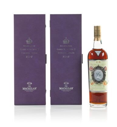 View full screen - View 1 of Lot 20. The Macallan The Queen's Diamond Jubilee 52.0 abv NV .