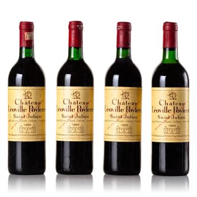 View full screen - View 1 of Lot 388. Château Léoville Poyferré 1985 (4 BT).