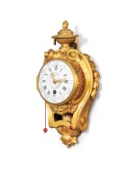 A Louis XVI gilt-bronze cartel clock, by Ferdinand Berthoud, Paris, circa 1780