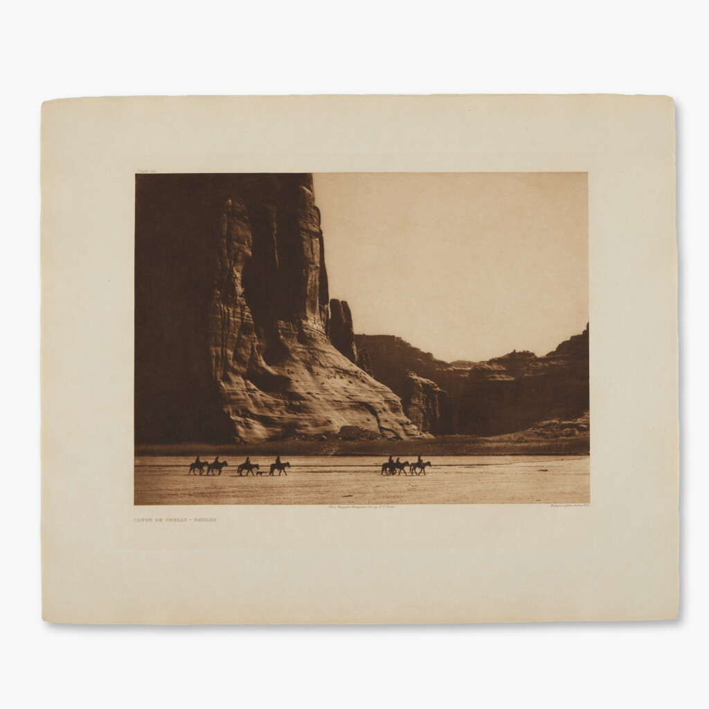 View full screen - View 1 of Lot 203. Curtis, Edward S. | A complete set of The North American Indian, owned by celebrated American painter Andrew Wyeth and his wife, Betsy.