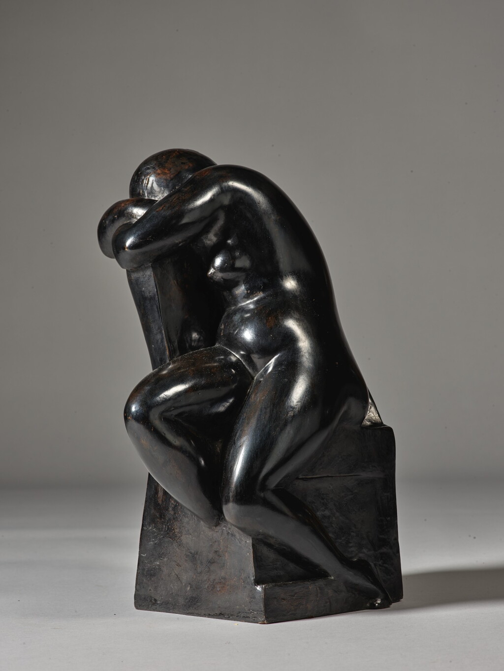 View full screen - View 1 of Lot 133. CHANA ORLOFF | NU ASSIS DANS UN FAUTEUIL.