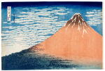 Katsushika Hokusai (1760-1849) | Fine Wind, Clear Weather (Gaifu kaisei), also known as Red Fuji | Edo period, 19th century