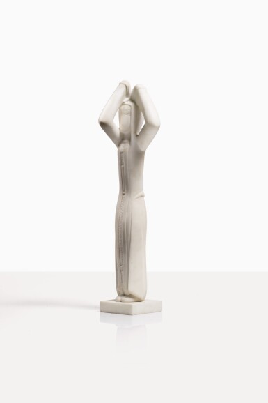 View full screen - View 1 of Lot 24. Femme aux bras levés, pièce unique .