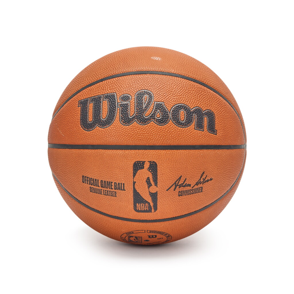 View full screen - View 1 of Lot 159. Game Used 2024-2025 Utah Jazz vs. Denver Nuggets Ball.