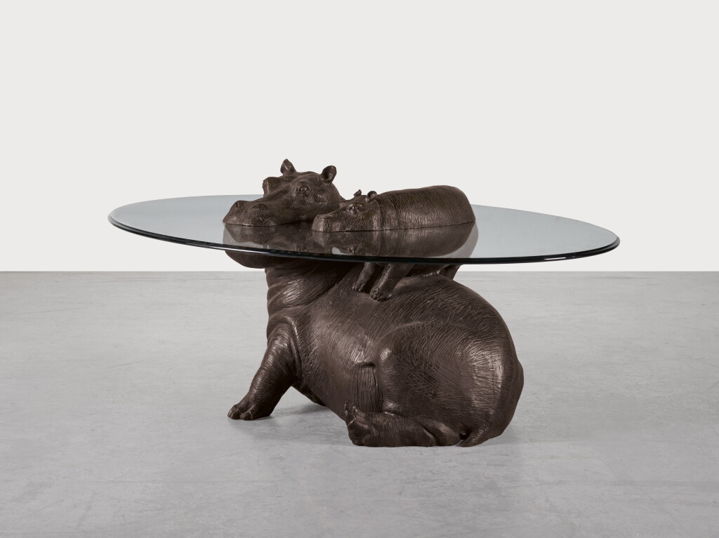 View full screen - View 1 of Lot 275. MARK STODDART | HIPPO & BABY COFFEE TABLE 2001.