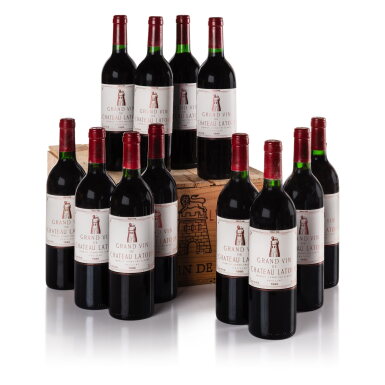 View full screen - View 1 of Lot 255. Château Latour 1986 (12 BT).