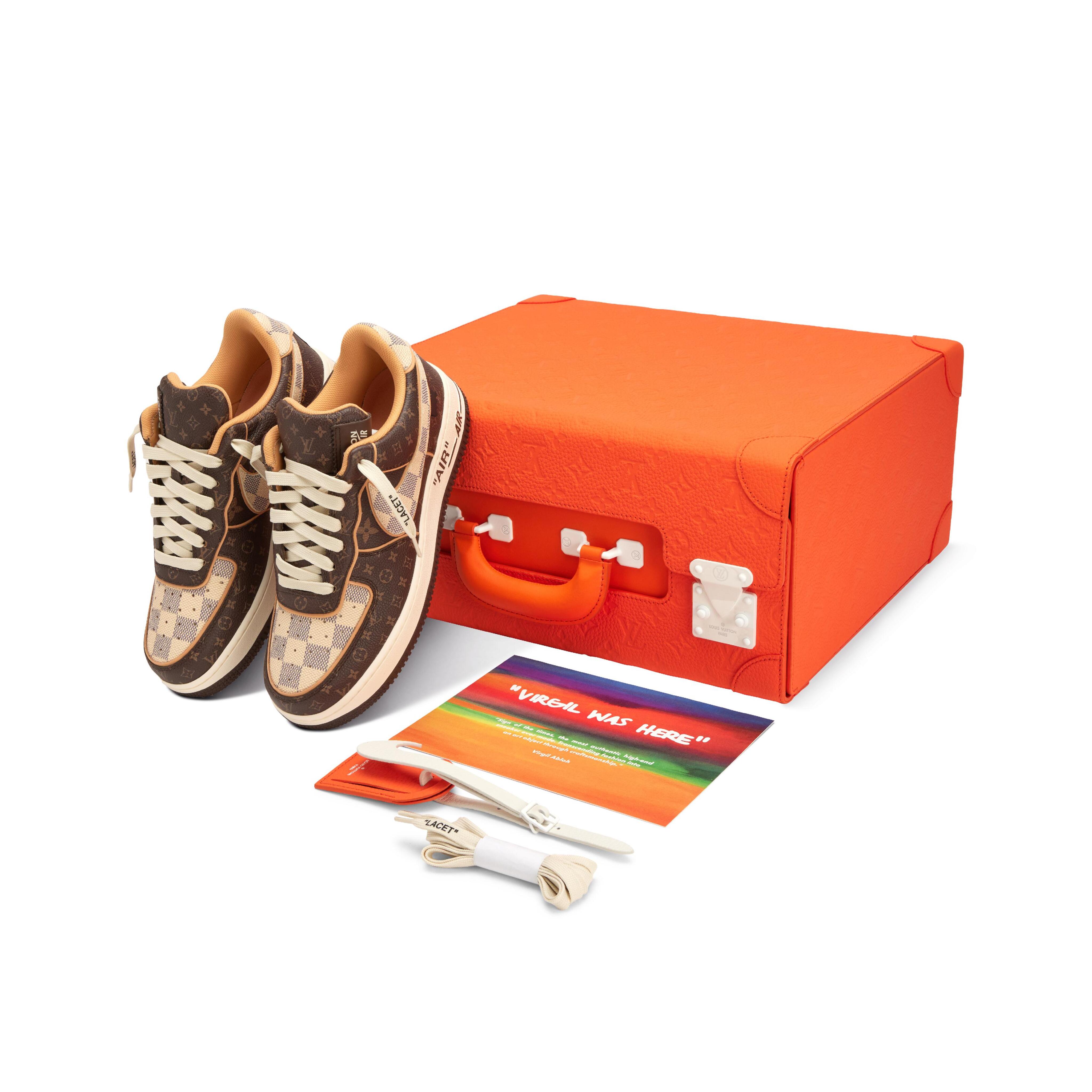 Supreme Custom Air Force Louis Vuitton LOUIS VUITTON X NIKE AIR