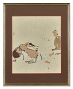 Xu Lele 徐樂樂 | Sleeping Scholar; Calligraphy 打盹圖、行書