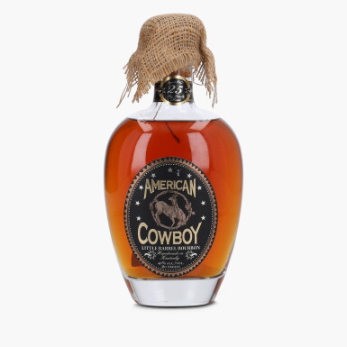 View full screen - View 1 of Lot 2377. American Cowboy Little Barrel Bourbon 25 Year Old 86 Proof NV (1 Bottle 75cl).