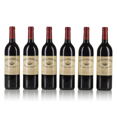 View full screen - View 1 of Lot 543. Clos du Marquis 1998 (12 BT).