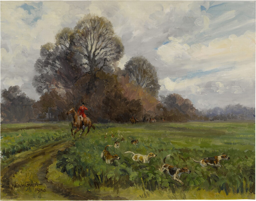 View full screen - View 1 of Lot 50. ALISON GUEST | A FIND IN THE KALE AND GONE TO GROUND: A PAIR.