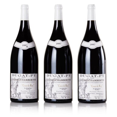 View full screen - View 1 of Lot 389. Gevrey Chambertin, Coeur de Roy, Très Vieilles Vignes 2007 Bernard Dugat-Py (3 MAG).