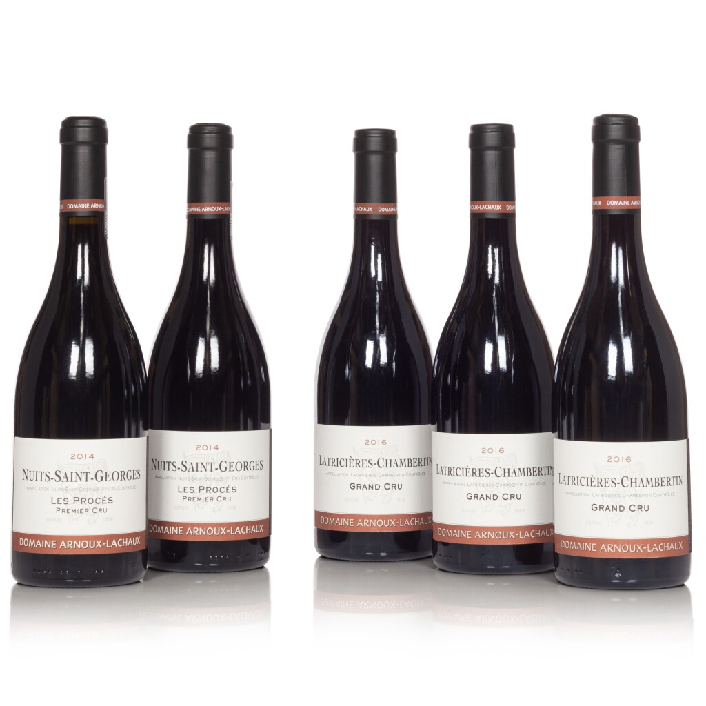 View full screen - View 1 of Lot 6065. Latricières Chambertin 2016 Arnoux-Lachaux (3 BT).