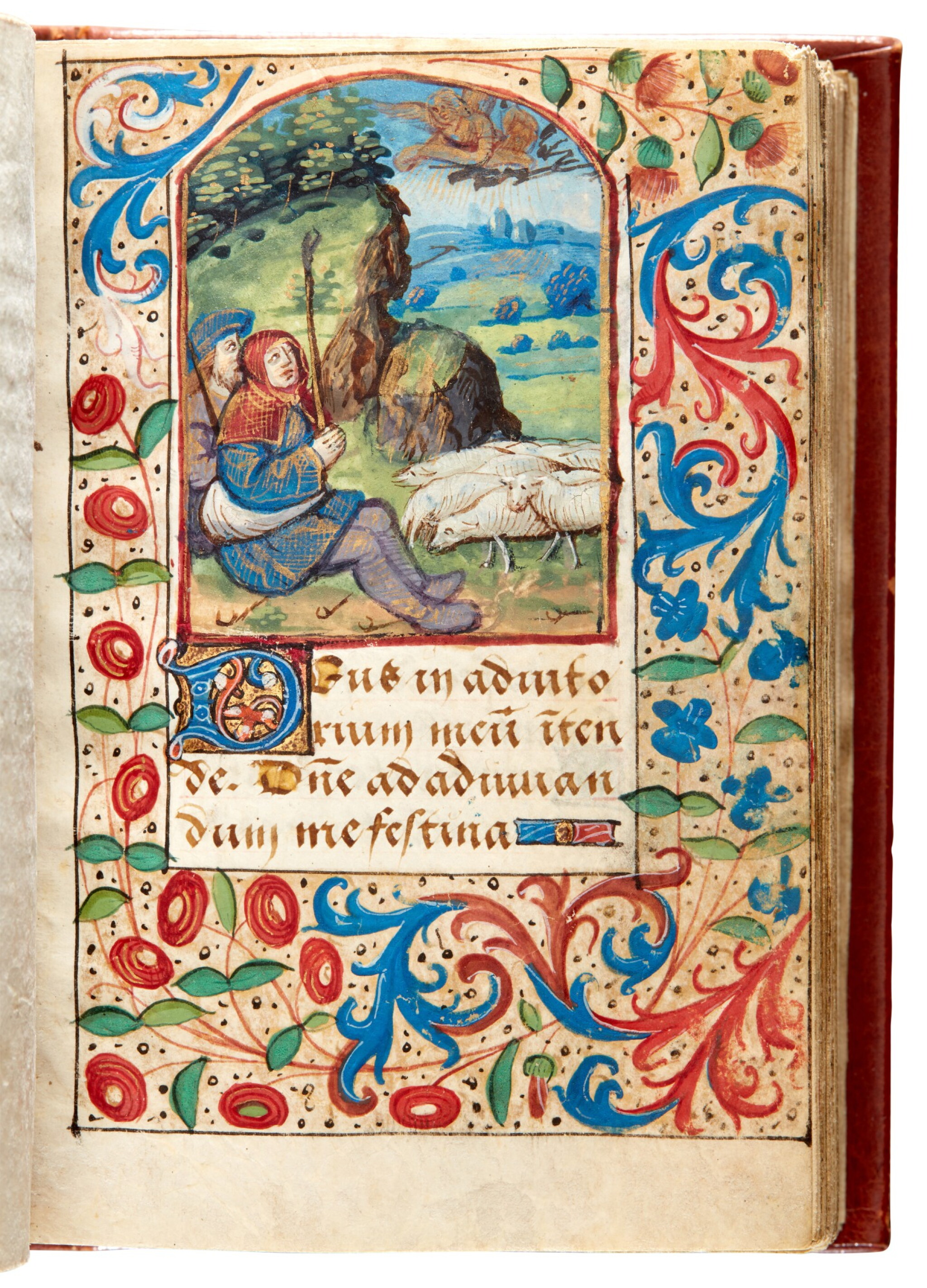 Book of Hours, use of Paris, illuminated manuscript on vellum [France
