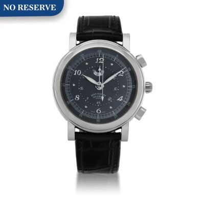 View full screen - View 1 of Lot 416. ALEXANDRE II LIMITED EDITION STAINLESS STEEL CHRONOGRAPH WRISTWATCH CIRCA 2010.