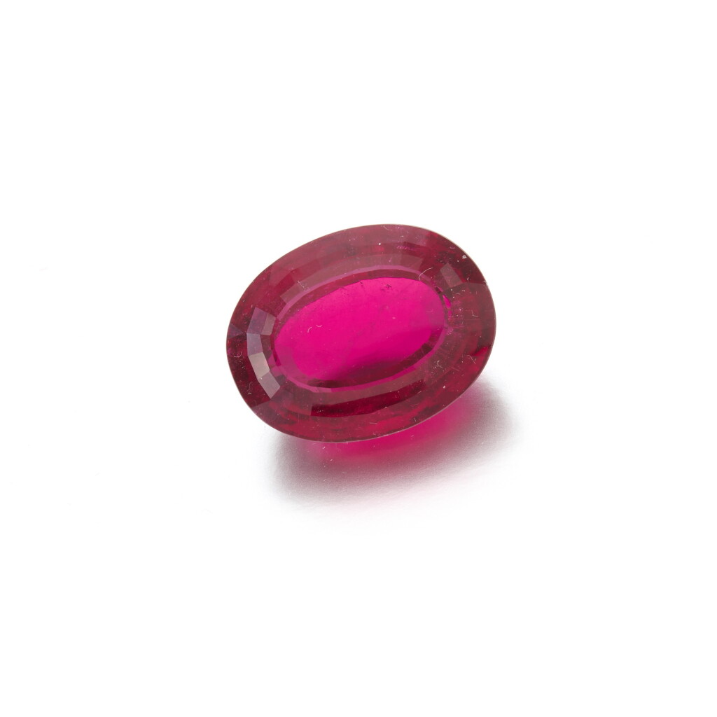 View full screen - View 1 of Lot 90. Loose Rubellite (Rubellite sciolta).
