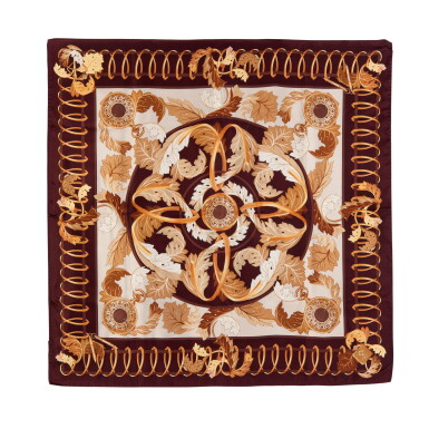 View full screen - View 1 of Lot 126. PATEK PHILIPPE | A PAIR OF SILK SCARVES.