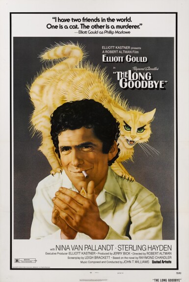 View full screen - View 1 of Lot 73. THE LONG GOODBYE (1973) POSTER, US.