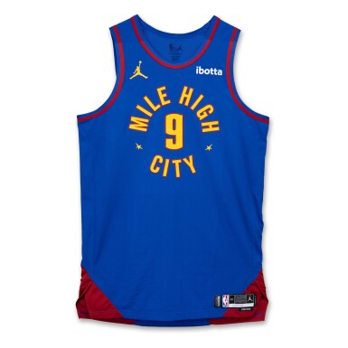 View full screen - View 1 of Lot 81. Dario Šarić Denver Nuggets 2025 NBA Playoffs Western Conference Round 1 Game Issued Statement Edition Jersey | Game 1 .
