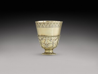 View full screen - View 1 of Lot 98. A Charles II silver-gilt beaker, Benjamin Bathurst of London, circa 1680-85.