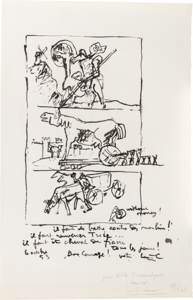 View full screen - View 1 of Lot 343. Don Quichotte.